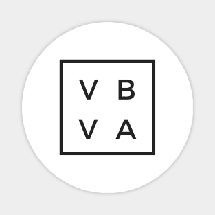 VBVA Virginia Beach Virginia Design by CoVA Tennis Magnet